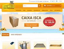 Tablet Screenshot of apimelo.com.br